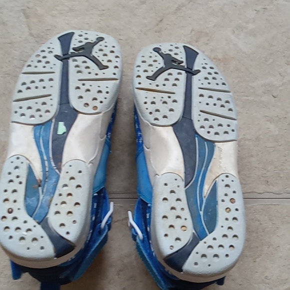 Nike Air Jordan's Kids Blue and white Size 12C - Picture 5 of 5